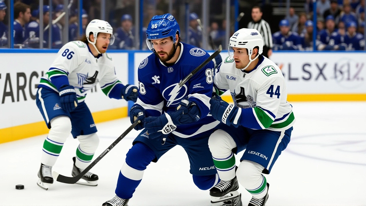 Кучёв не спас «Тампу»: «Ванкувер» разгромил «Лайтнинг» 6-2